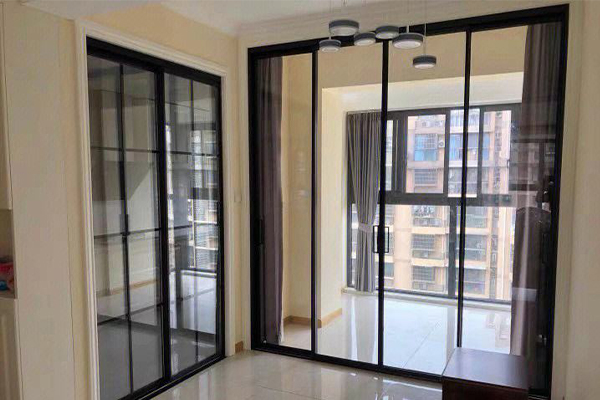 aluminum glass Sliding Door