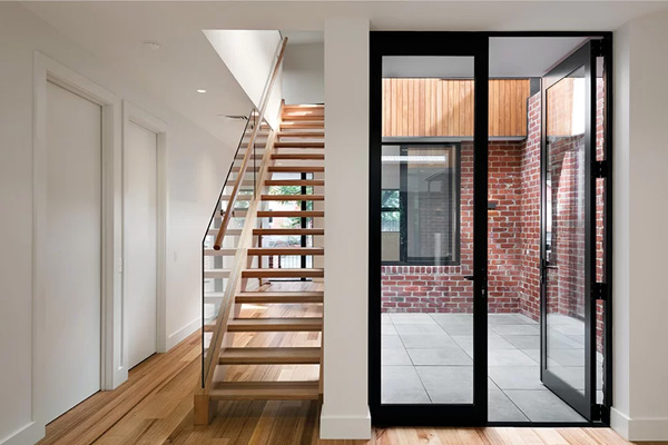 aluminum glass Hinged Door